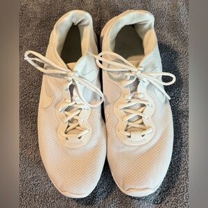 White Men’s Nike Size 14 Athletic Shoes